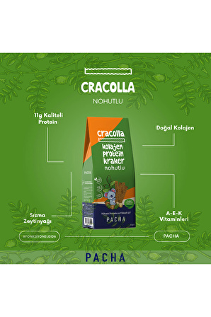 Cracolla | Doğal Kolajen Ve Protein Kraker | Nohutlu