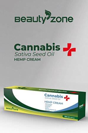 Cannabis Sativa Seed Oil Cream 100ml | Masaj Kremi