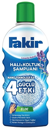 Fakir Elde Lavanta Nano Teknolojili Halı ve Koltuk Şampuanı 1000 ml