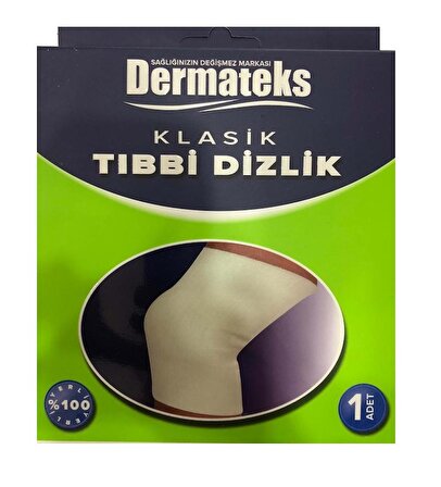 Dermateks Tıbbi Yün Dizlik No 1 XS  8682615940517