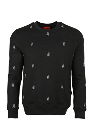 Erkek Desenli Sweatshirt Jfst04-peace