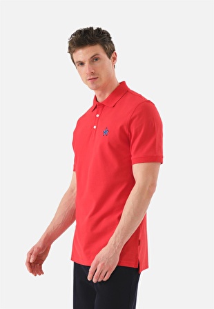 John Frank JOHN FRANK IDENTITY POLO T-SHIRT Turuncu Erkek Polo Tshirt