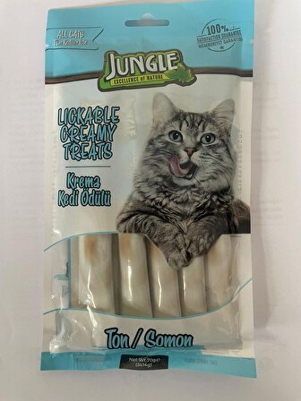 Jungle krema kedi ödülü 70g ton/somon