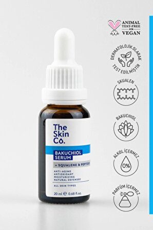 The Skin Co. Bakuchiol Yaşlanma Karşıtı Bitkisel Retinol Serum 20 ml