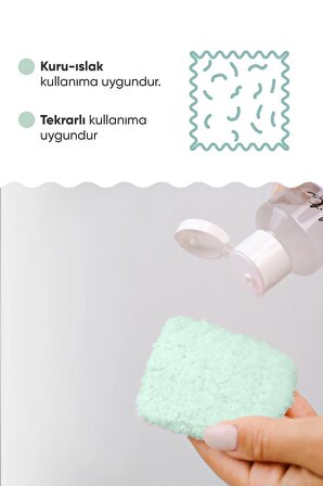 Remove It.all! Yıkanabilir Temizleme Pedleri 2 Adet Reusable Cleansing Pads 2 Pieces