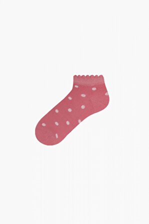 Bross 3 lü Kırmızı Meyve Desenli Patik Bebek Çorap