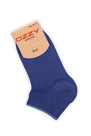 Ozzy Socks 6 Çift Bambu Erkek Dikişsiz Patik Çorap 4 Mevsim Dayanıklı Topuk Ve Burun Koyu Renkler
