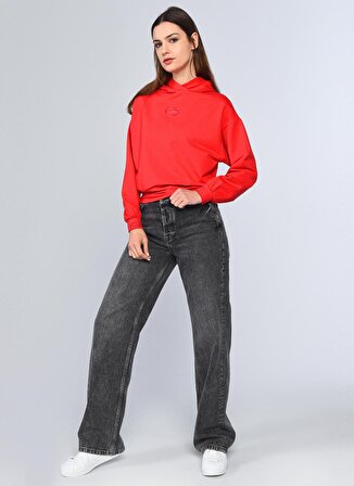 Ecko Unlimited Kadın Kırmızı Sweatshirt