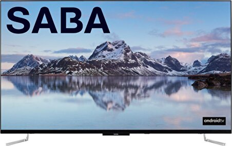 Saba SB50F352 4K Ultra HD 50'' 127 Ekran Uydu Alıcılı Android Smart LED TV