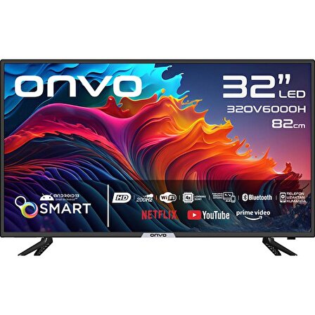 Onvo 32OV6000H HD+ 32" Android TV LED TV