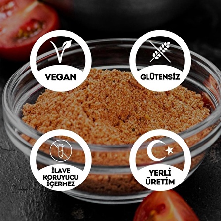 Glutensiz Domates Tozu - 100 Gr. (Yüksek Aroma - Renk Verici - Katkı Koruyucu İçermez)