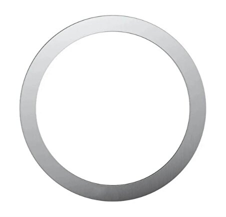 Power Mıknatıslı Metal Magsafe Halka Yüzük Ring Iphone 8 Ve Üstü Model Ile Uyumlu Gümüş Lvrng