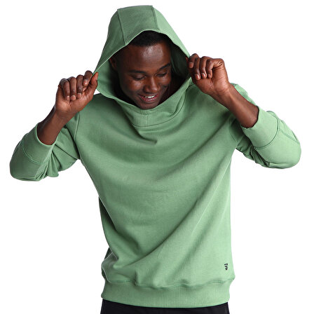 Rapido Erkek Yeşil Günlük Stil Sweatshirt 22KETL13D05-YSL