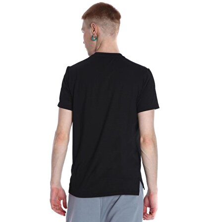 Sportive Conforto T-Shirt Erkek Antrenman Tişörtü Siyah 22KETP18D01-SYH