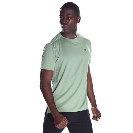 Conforto Erkek Yeşil Günlük Stil T-Shirt 22KETP18D01-SGE