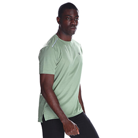 Conforto Erkek Yeşil Günlük Stil T-Shirt 22KETP18D01-SGE
