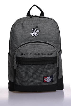 Beverly Hills Polo Club BHPC76176 Gri Unisex Sırt Çantası