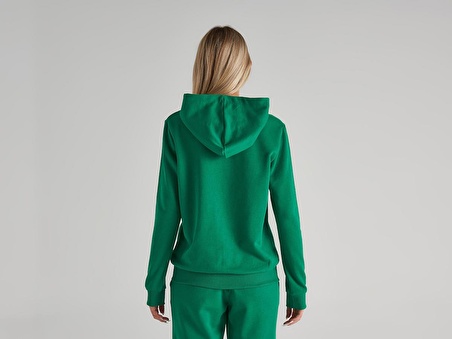 Benetton Kapüşonlu Kadın Sweatshirt