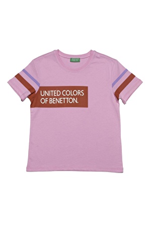 United Colors of Benetton Kız Çocuk T-Shirt BNT-G20501