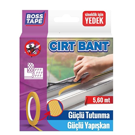 Boss Tape Sineklik Yedek Cırt Bant 5,6MT