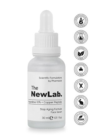 The Newlab Kırışıklık Karşıtı Hyalüronik Asit 30 Yaş + Gece-Gündüz Yüz ve Boyun Serumu 50 ml 