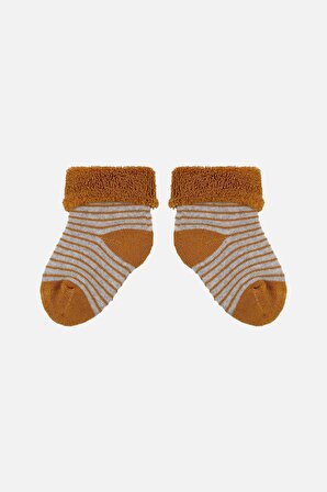Mısırlı Bebek Pamuklu Çok Renkli Çorap - M-BEBEK-T1