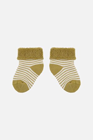 Mısırlı Bebek Pamuklu Çok Renkli Çorap - M-BEBEK-T2