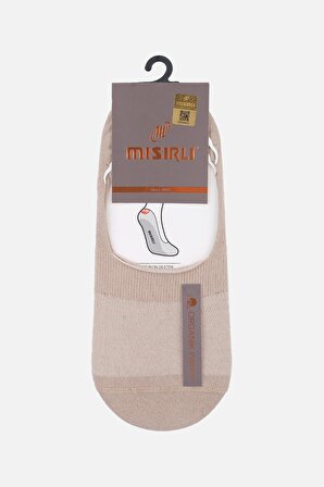 Mısırlı Erkek Organik Pamuklu Bej Babet Çorap - M-60300-BJ