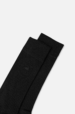 Mısırlı Erkek Bambu Tekli Siyah Soket Çorap M 62001 Si