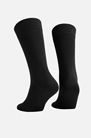 Mısırlı Erkek Modal Tekli Siyah Soket Çorap - M-61000-Si