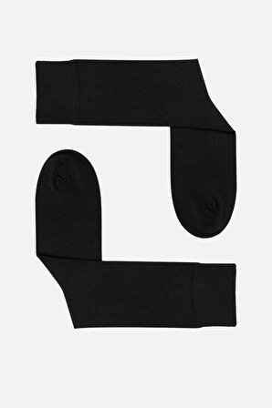 Mısırlı Erkek Modal Tekli Siyah Soket Çorap - M-61000-Si