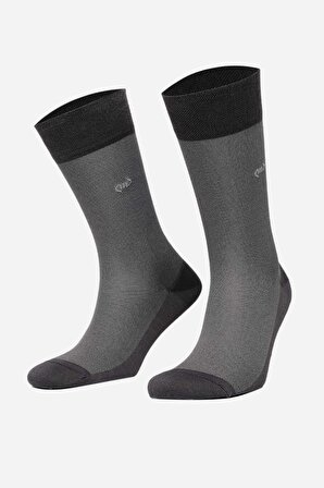 Mısırlı Erkek Merserize Tekli Füme Yazlık Soket Çorap - M 67001-F