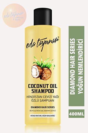 Eda Taşpınar Coconut Oil Hindistan Cevizi Şampuanı Yoğun Nemlendirici - 400 ML