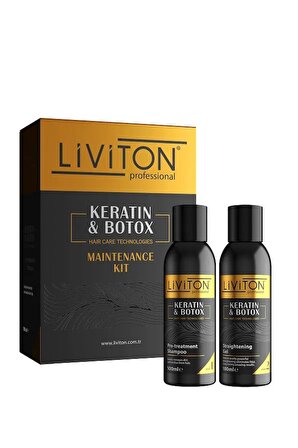Mini Keratin Botox Set ve Level 3 Devam Şampuanı İkisi Bir Arada