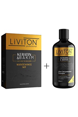 Mini Keratin Botox Set ve Level 3 Devam Şampuanı İkisi Bir Arada