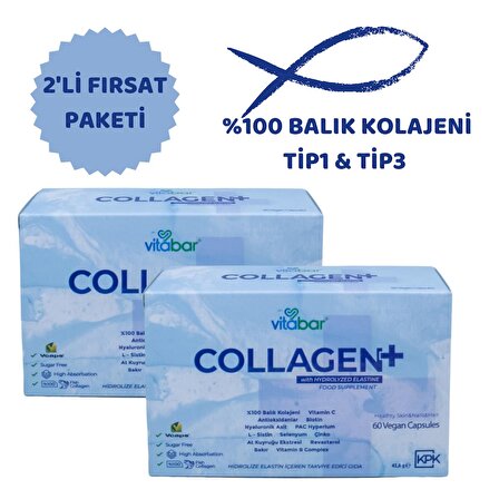Vitabar Collagen + 2'li Avantajlı Paket
