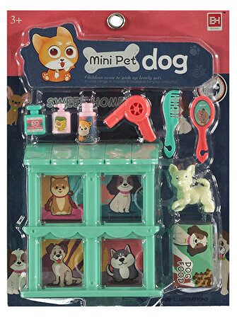 Canem Oyuncak Pet Hayvan Set Mint Yeşili