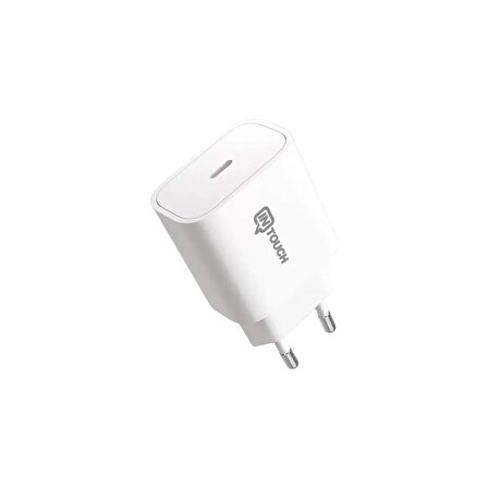 Intouch USB 20 Watt Hızlı Şarj Adaptörü Beyaz