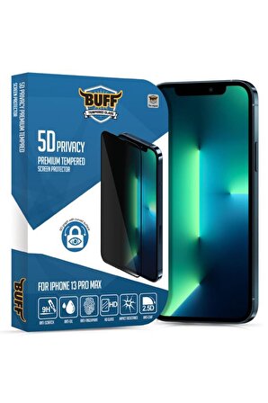 Buff iPhone 13 Pro Max 5D Prıvacy Ekran Koruyucu