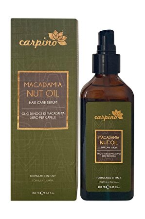 Carpino Macadamia Nut Oil Hair Care Serum 100ml.Spray