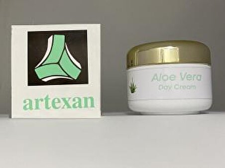 Artexan Aloe Vera Tüm Cilt Tipleri İçin Su Bazlı Yağsız Nemlendirici Yüz Bakım Kremi 50 ml