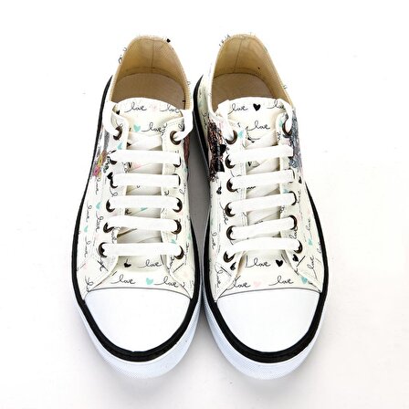 Love Unisex Beyaz Spor Ayakkabı Günlük Sneakers 7003