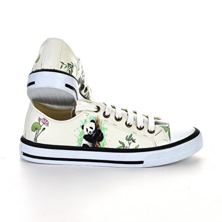 Panda Unisex Beyaz Spor Ayakkabı Günlük Sneakers 7008