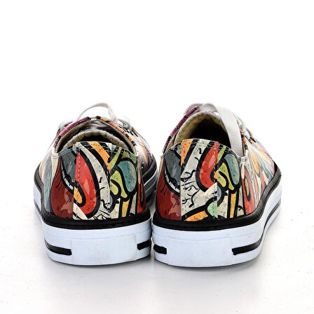 Colors Renkli Unisex Beyaz Spor Ayakkabı Günlük Sneakers 7014