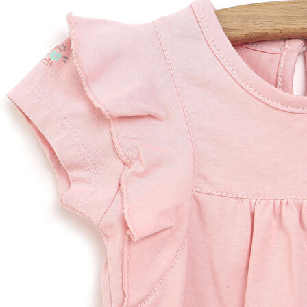 Bebbek Colorful World Tshirt-Tayt Kız Bebek