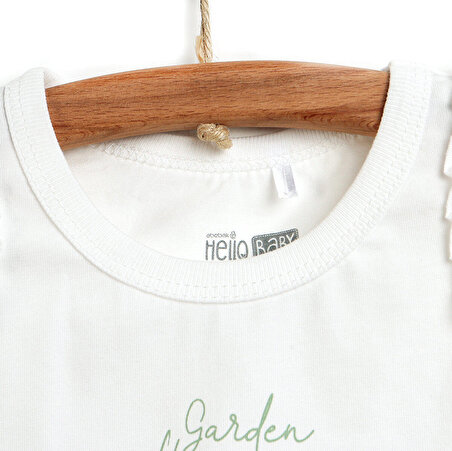 HelloBaby Botanical Garden Bluz-Etek Kız Bebek