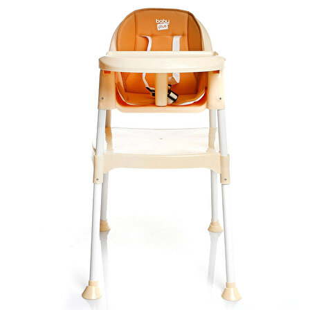 Baby Plus Multi Çok Amaçlı Mama Sandalyesi Bej 