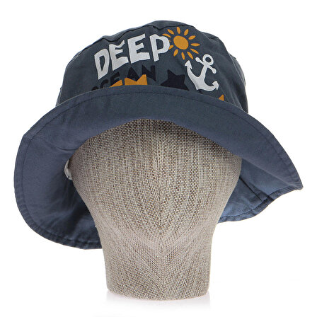 Capps 0 - 3 Ay Yazılı Şapka Mavi