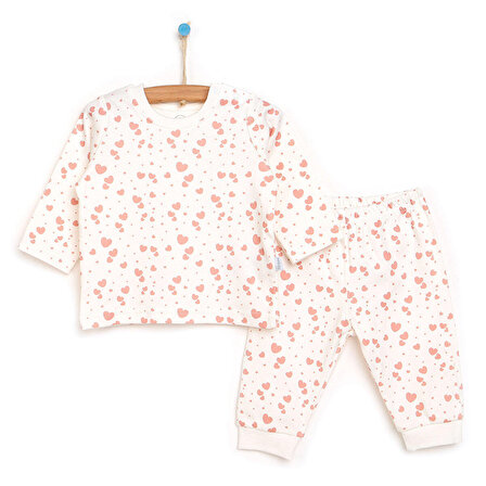 Pambuliq Organik Pijama Takımı Kız Bebek