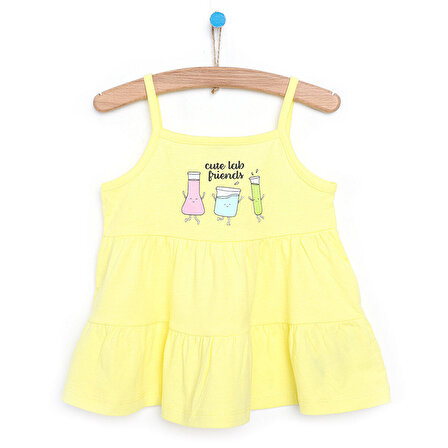HelloBaby Basic İp Askılı Parçalı Elbise Kız Bebek